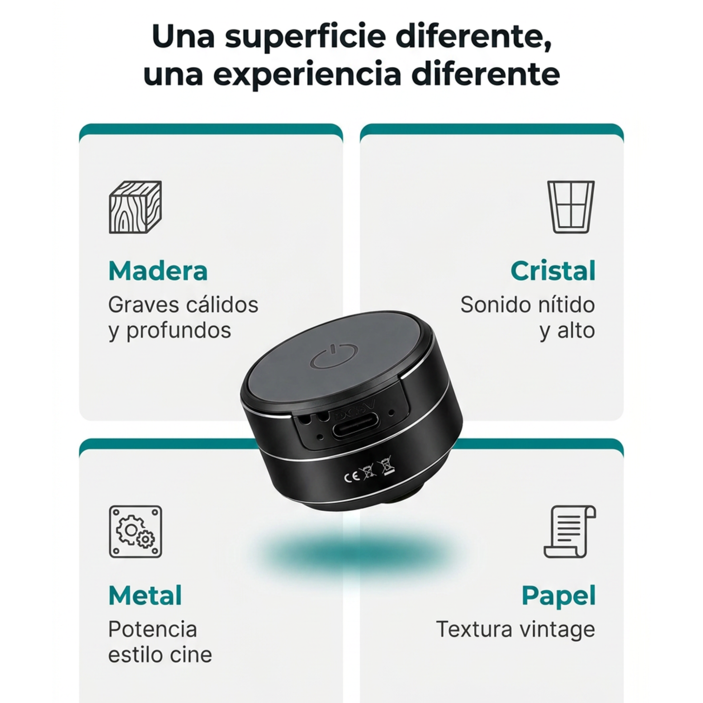 Convierte cualquier superficie en musica