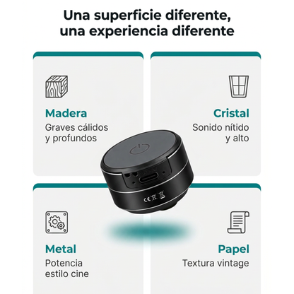 Convierte cualquier superficie en musica
